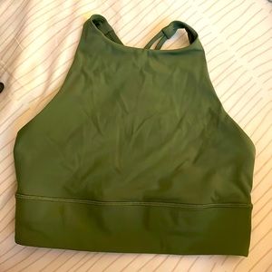 Sport bras lululemon green